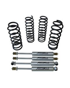 Zestaw lift 2'' HD do Land Cruiser LJ70 z okrągłą lampą, żółte sprężyny