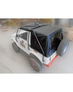Soft Top do Suzuki Samurai Czarny/Okna Mat