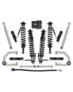 Zestaw Zawieszenia ICON Ford Bronco 3-4'' Lift, Stage 8, Billet, Sprężyny HD (bez pakietu Sasquatch)