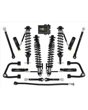 Zestaw Zawieszenia ICON Ford Bronco 3-4'' Lift, Stage 8, Rurowe Wahacze (bez pakietu Sasquatch)