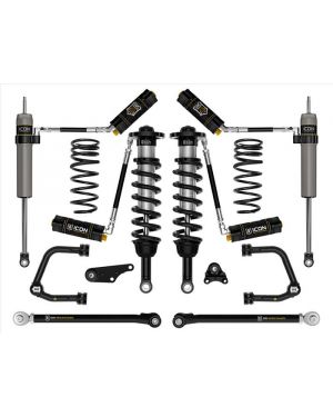 Zestaw Zawieszenia ICON 1.25-3'' Lift, Stage 8 Wahacze Rurowe, Sprężyny Progresywne Toyota Tacoma 2024