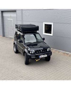 Namiot dachowy 140cm Kuyen Outdoor szary / czarny