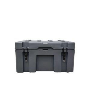 Skrzynia transportowa plastikowa szara 50l