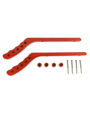 Zestaw Uchwytów Wrangler JK Tył Czerwone (Para)