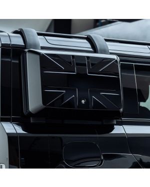 Box Boczny Union Flag Defender 2020+ Czarny Połysk