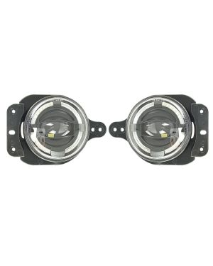 Światła przeciwmgielne LED Jeep WRANLGER JL, 30W 2000lm, aluminiowa obudowa