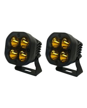 Halogeny Led 3'' Amber Flood (Para)