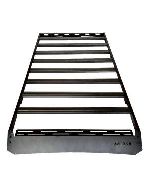 Bagażnik dachowy z drabinką i osłoną okna aluminium Toyota Land Cruiser LC250